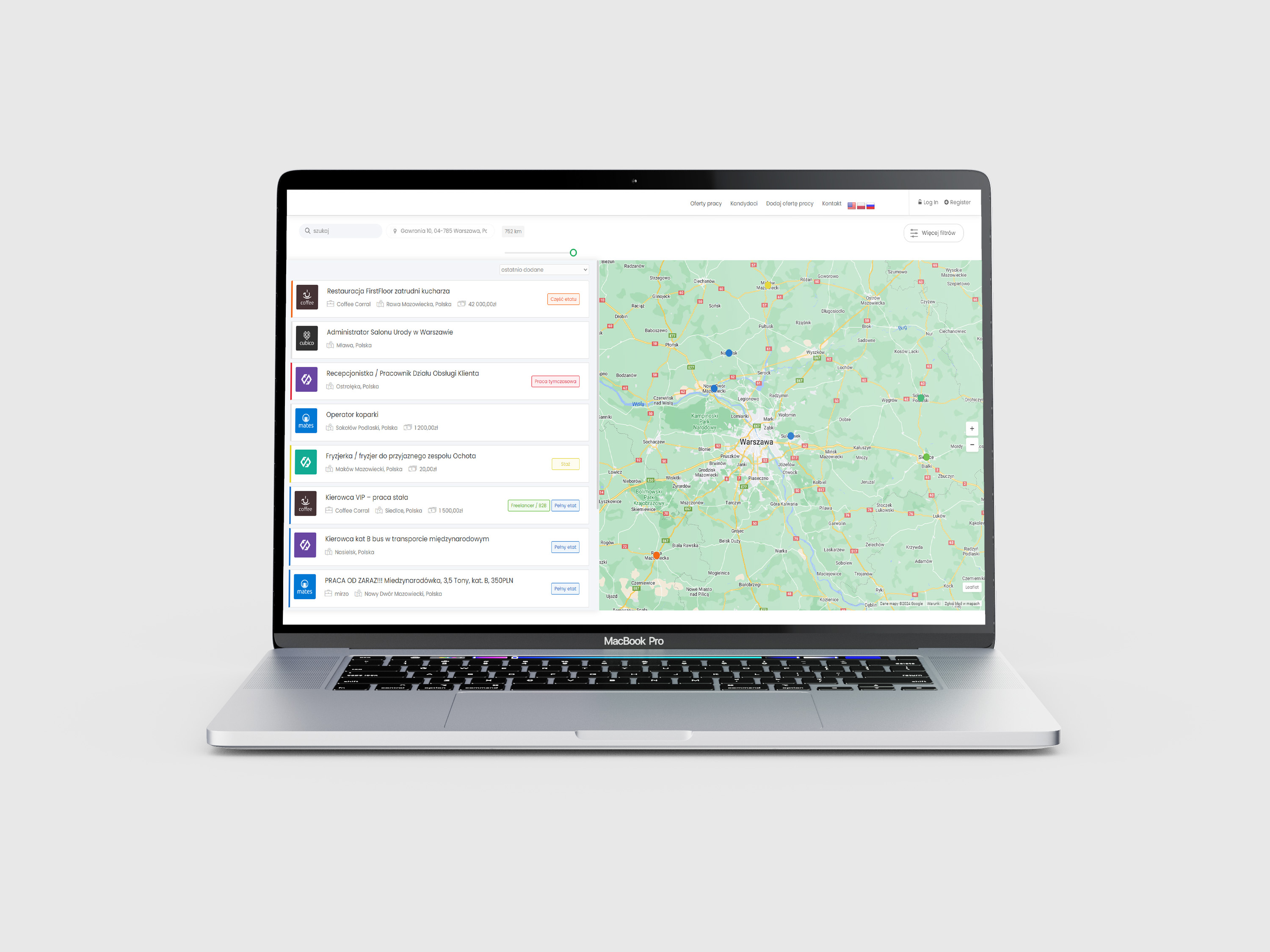 Portal - poÅrednictwo pracy Strony internetowe Warszawa | Strony www Warszawa